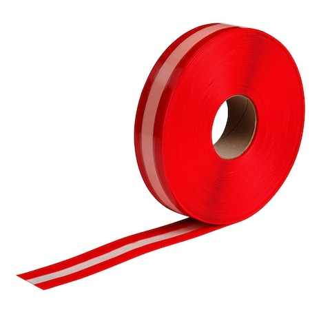 Brady Floor Marking Tape, Vinyl, 2 in W., 100 ft L., 0.050 in Thickness 152110